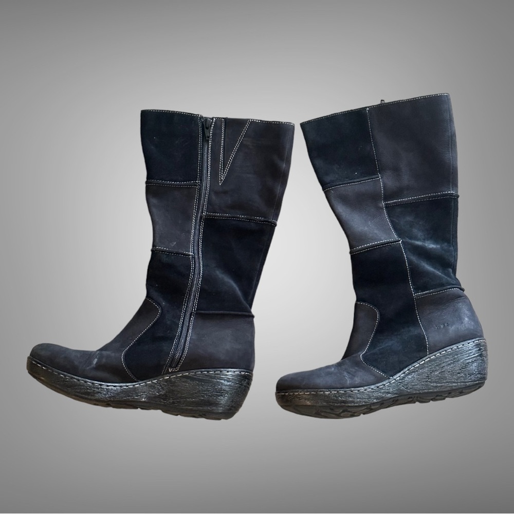 b.o.c Patchwork Calf Boots